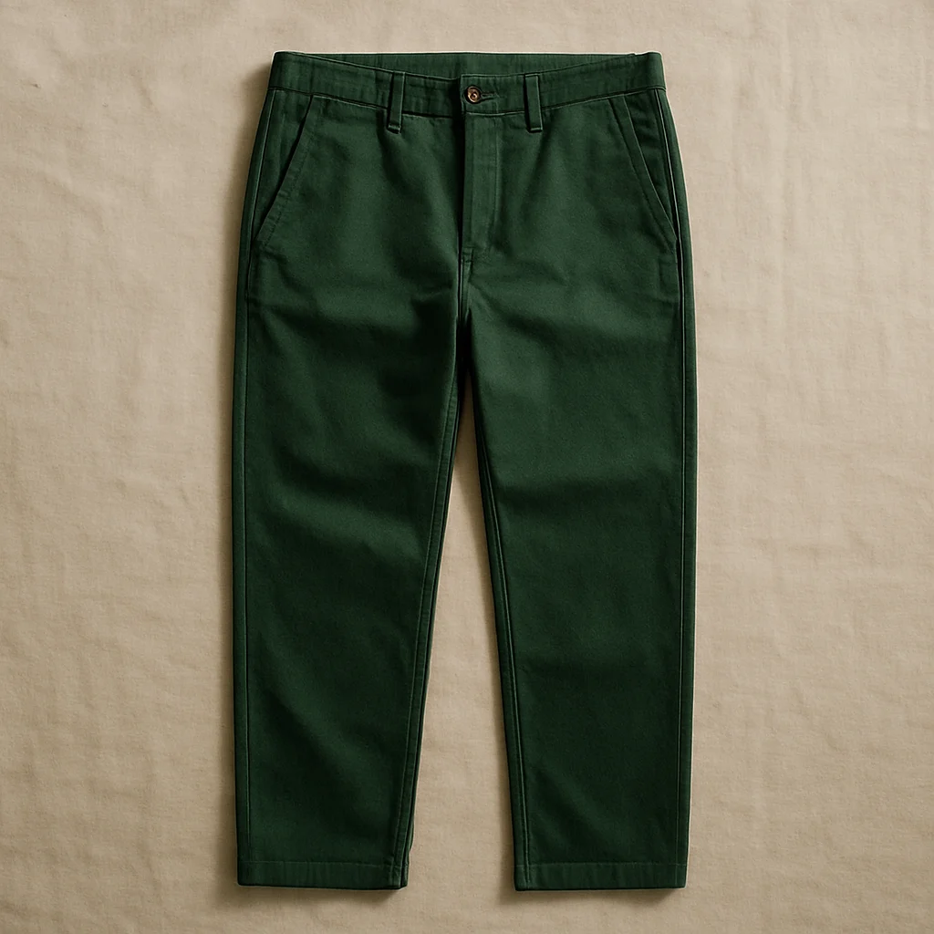 Pantalone Tela Verde